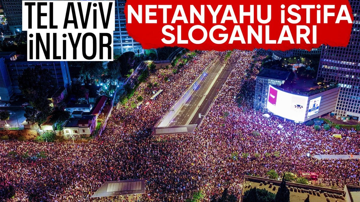 İsrail’de Netanyahu hükümetine tepkiler sürüyor: İstifa sloganları attılar